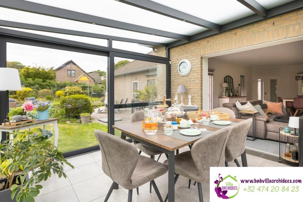 B&B La Villa Orchidees, Breakfast Included Bassenge Exteriör bild